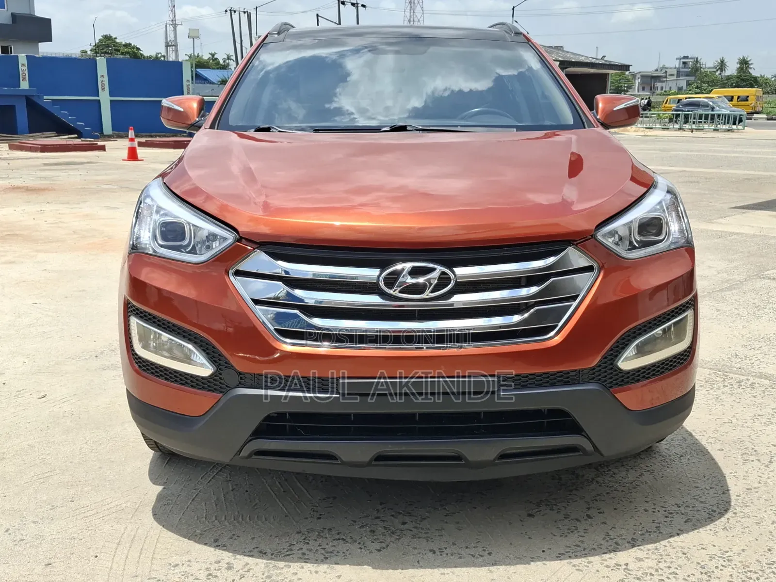Hyundai Santa Fe Limited FWD 2016 Orange