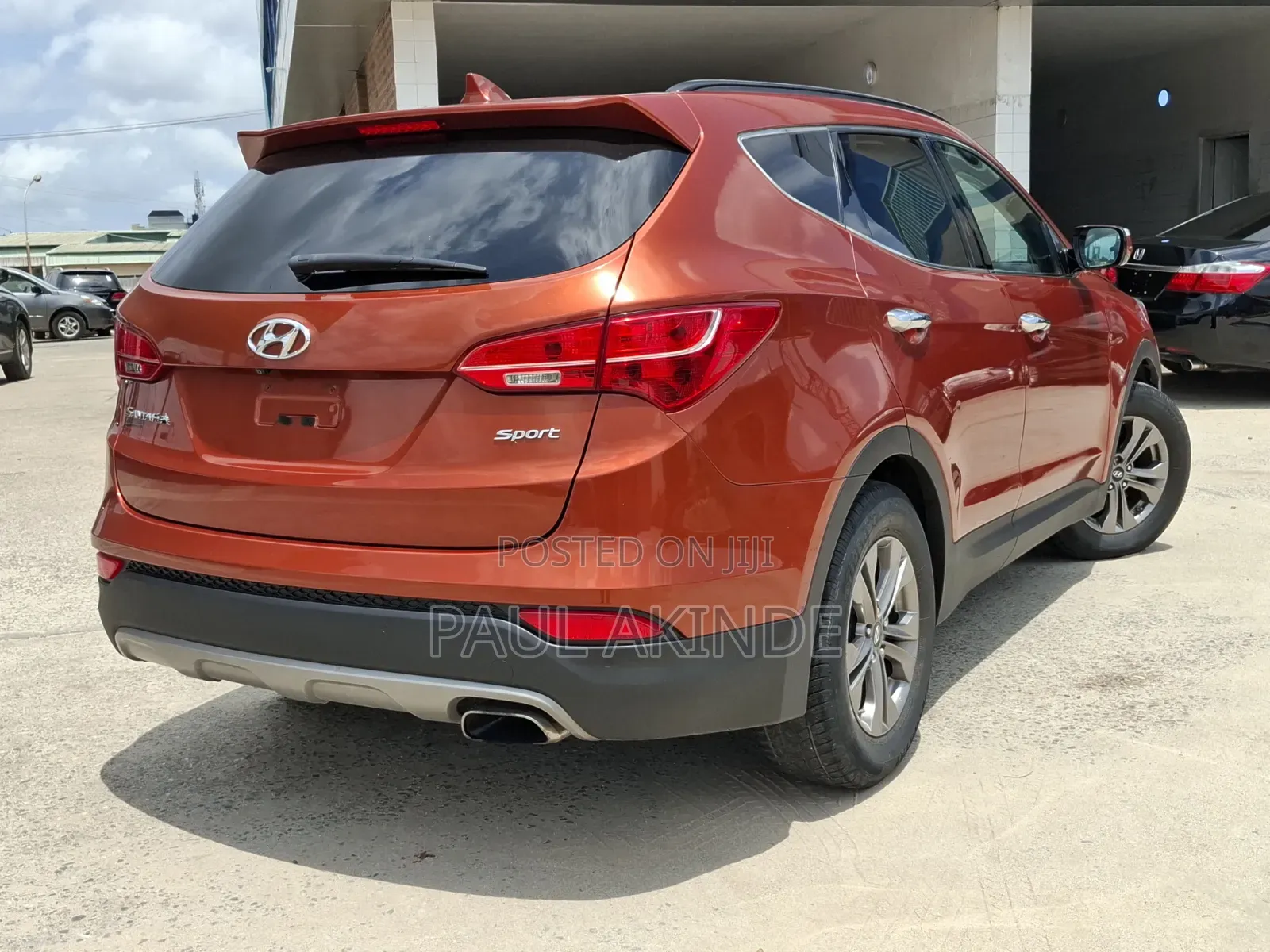 Hyundai Santa Fe Limited FWD 2016 Orange