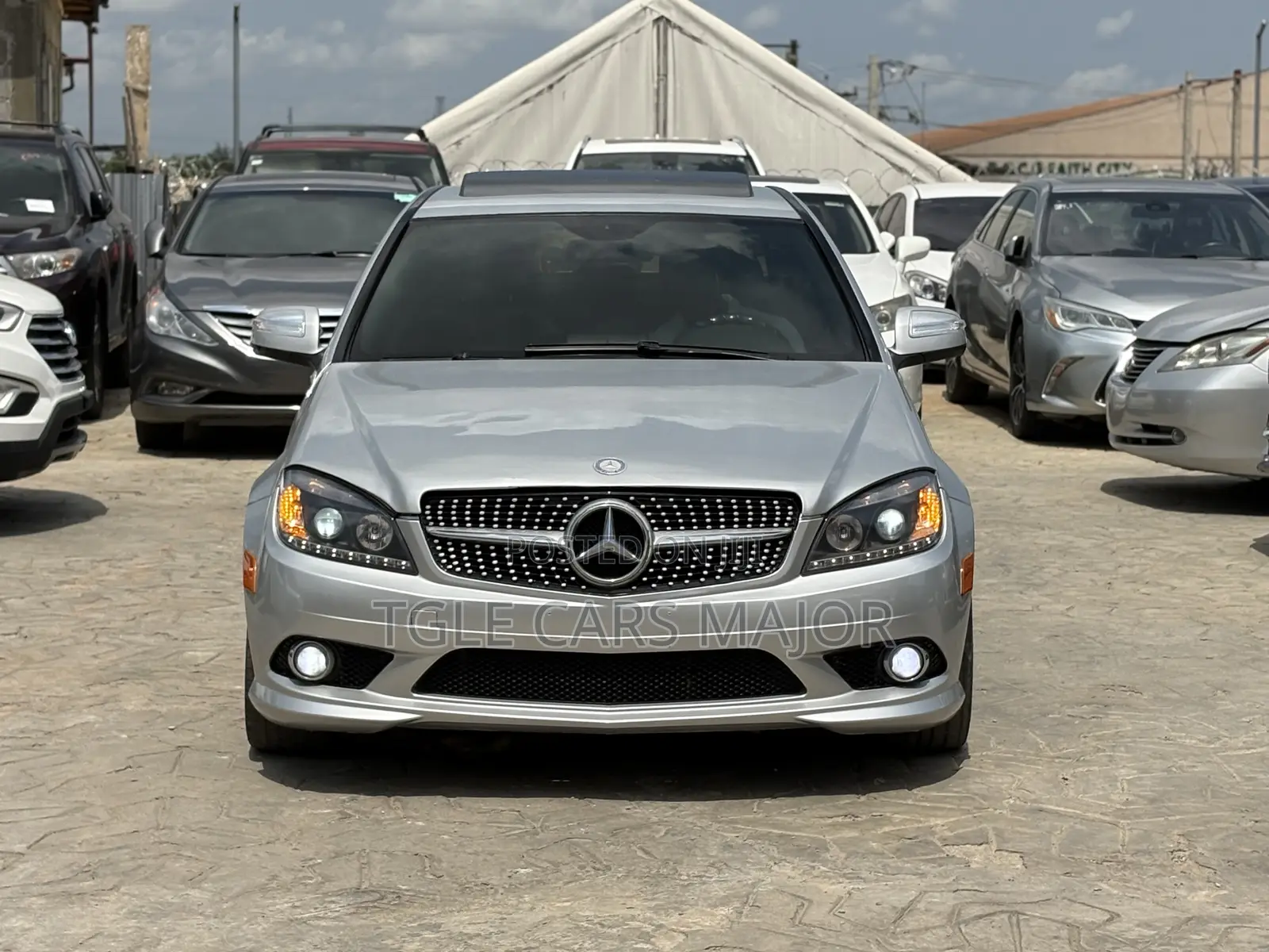 Mercedes-Benz C300 Sport Sedan AWD (3.0L 6cyl 7A) 2008 Silver