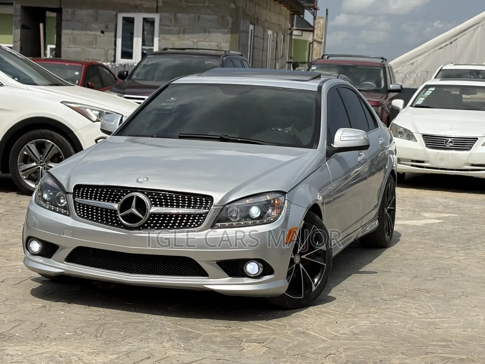 Mercedes-Benz C300 Sport Sedan AWD (3.0L 6cyl 7A) 2008 Silver