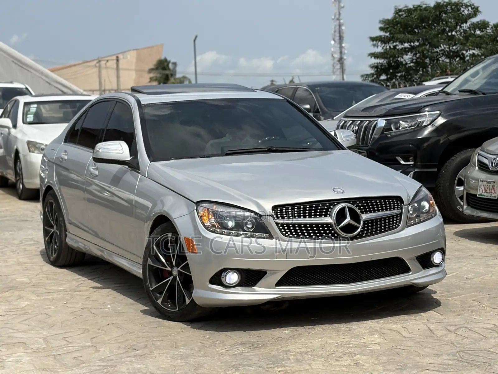 Mercedes-Benz C300 Sport Sedan AWD (3.0L 6cyl 7A) 2008 Silver