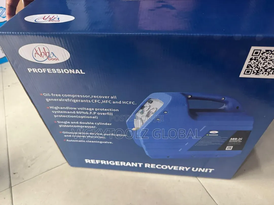 Refrigerant Recovery Unit Abb-2c 1hp (15.5kg)