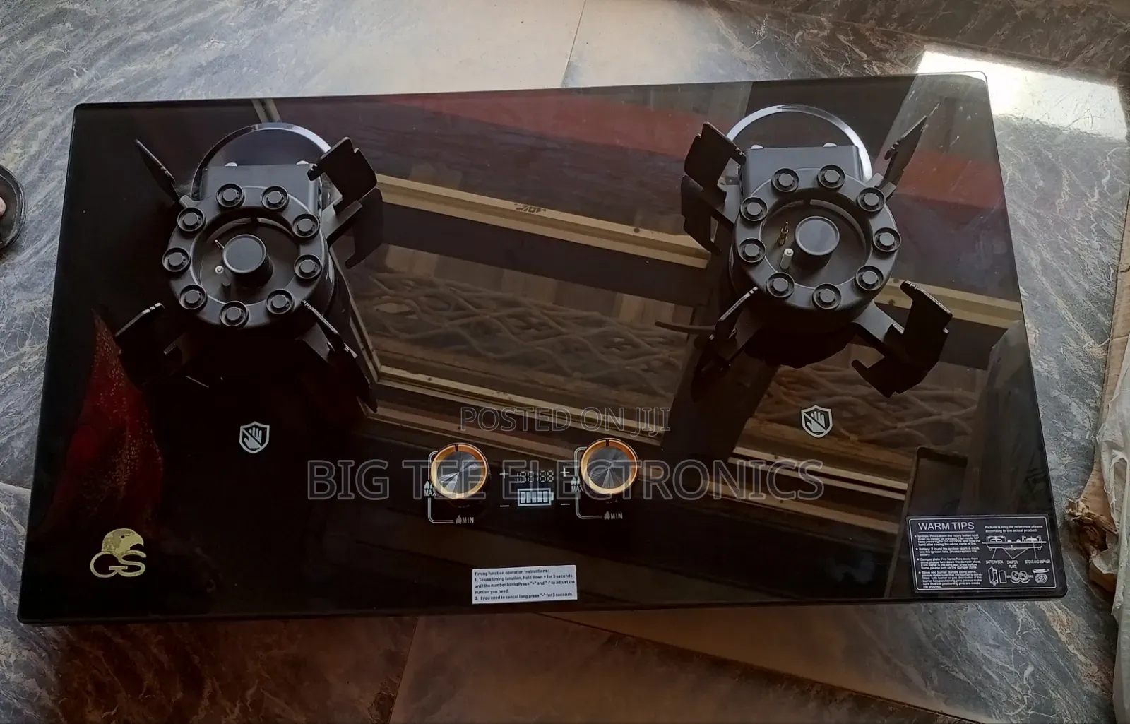 Gs Flip Up Inbuilt Cabinet Cooker(2gas Burners)