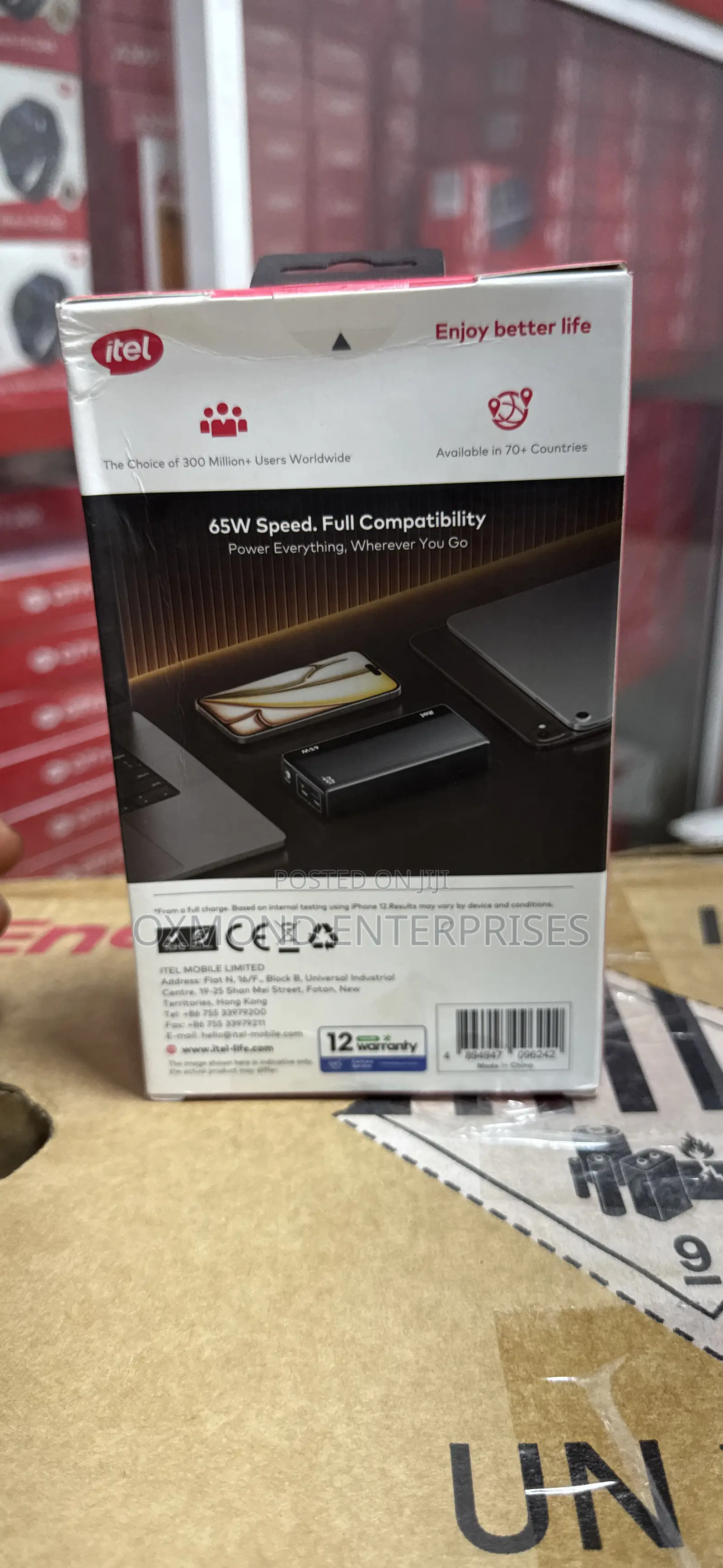 Itel 27,000 Mah 65w
