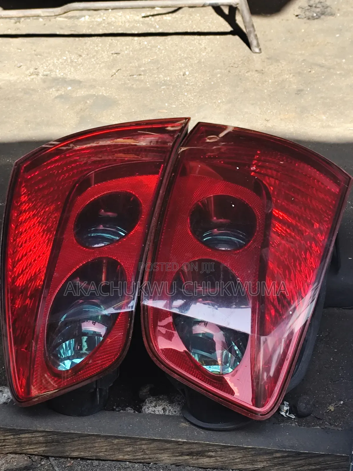 Complete Front And Back Headlight For Peugeot 407