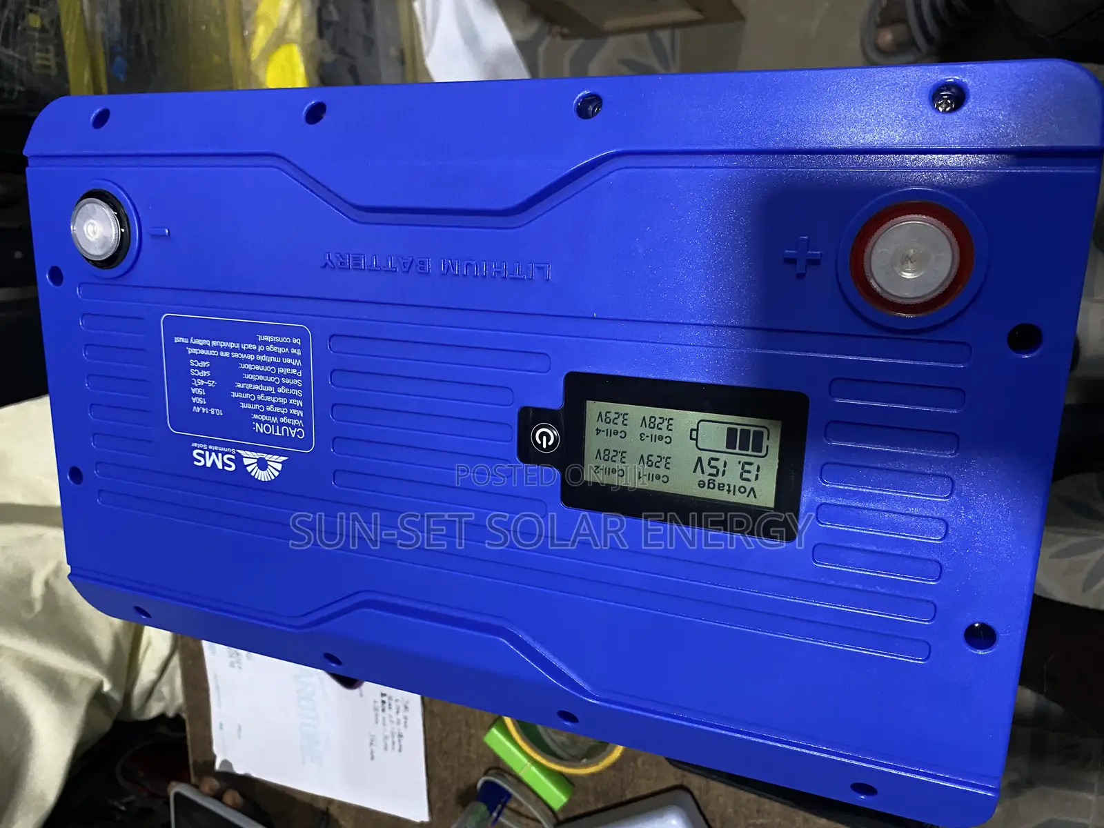 SMS Lithium Battery 3.6kwh 300ah 12v With Warranty