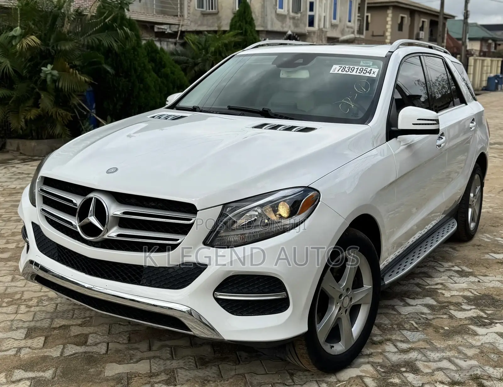 Mercedes-Benz GLE-Class GLE 350d 4MATIC 2016 White