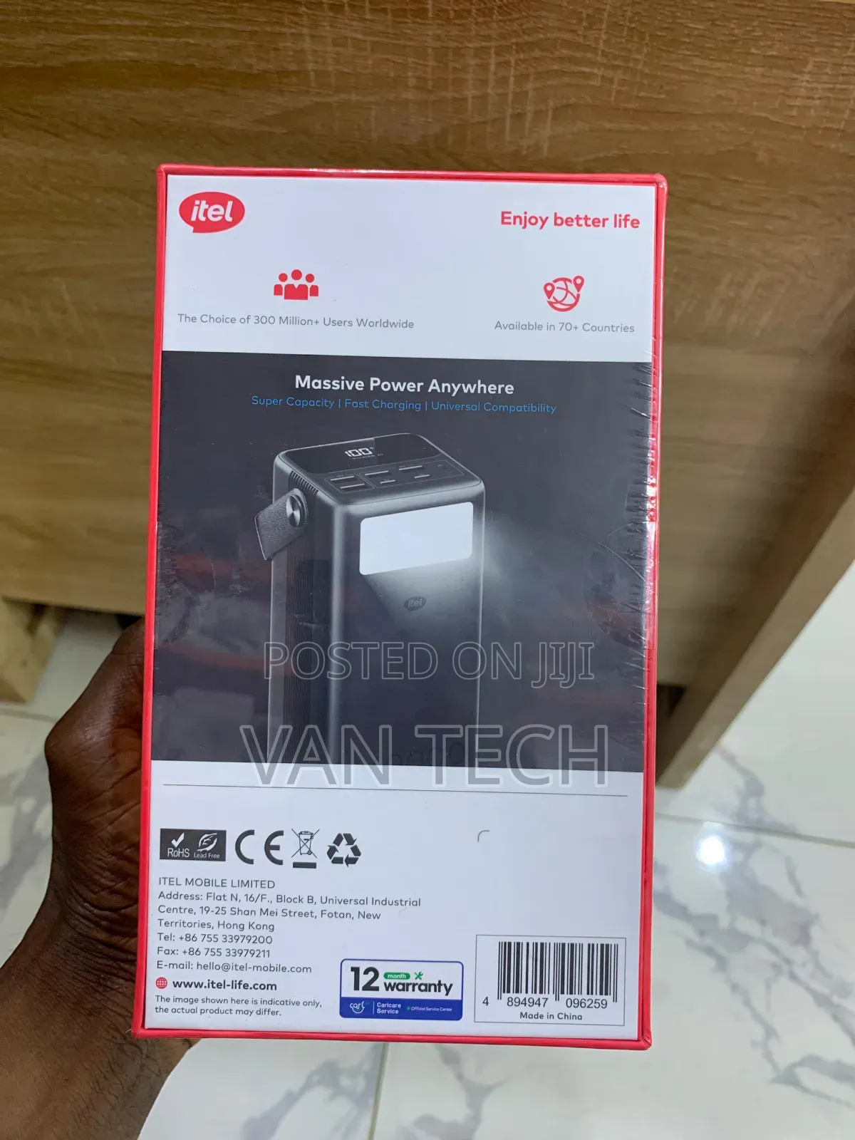 Itel 60000mah Power Bank