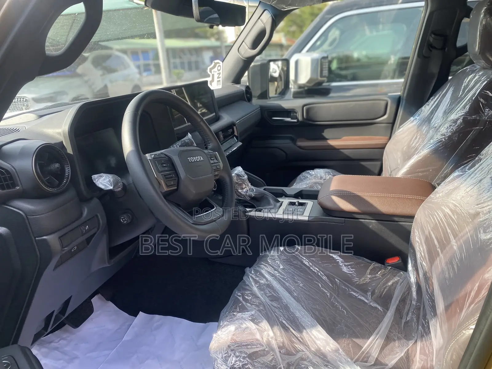New Toyota Land Cruiser Prado 2.4 Petrol 2025 Black