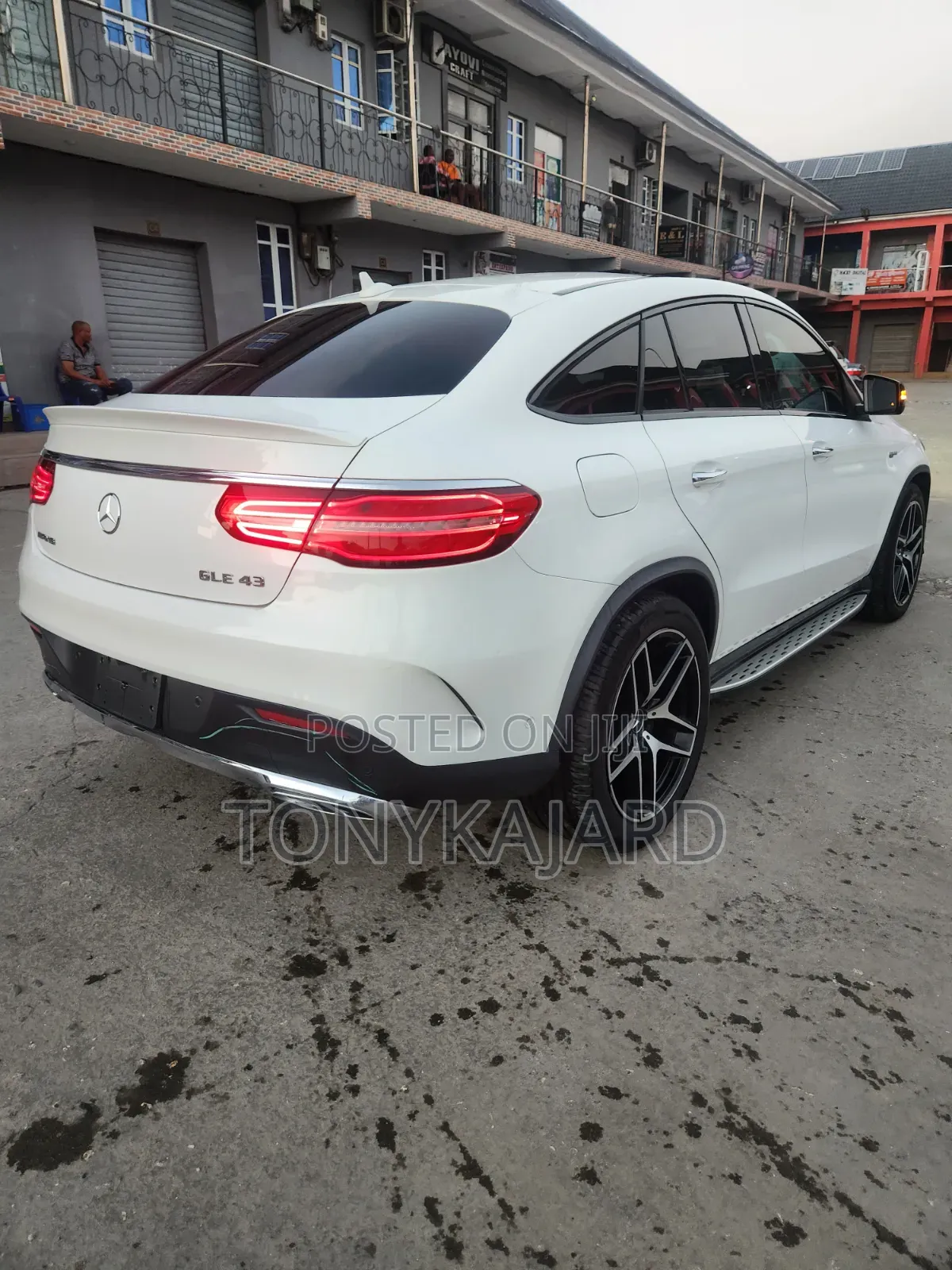 Mercedes-Benz GLE-Class AMG GLE 43 4MATIC 2017 White