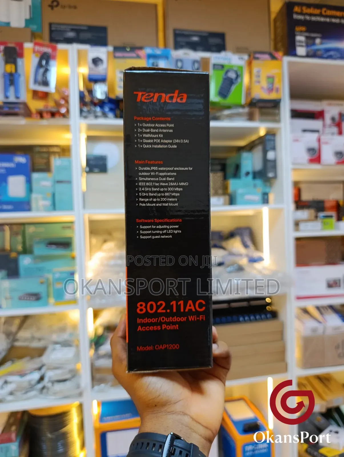 Tenda Access Point Oap1200 I24 I25 I6 O1 O3 O6 Cpe Wifi Ap A9 A23 Mesh