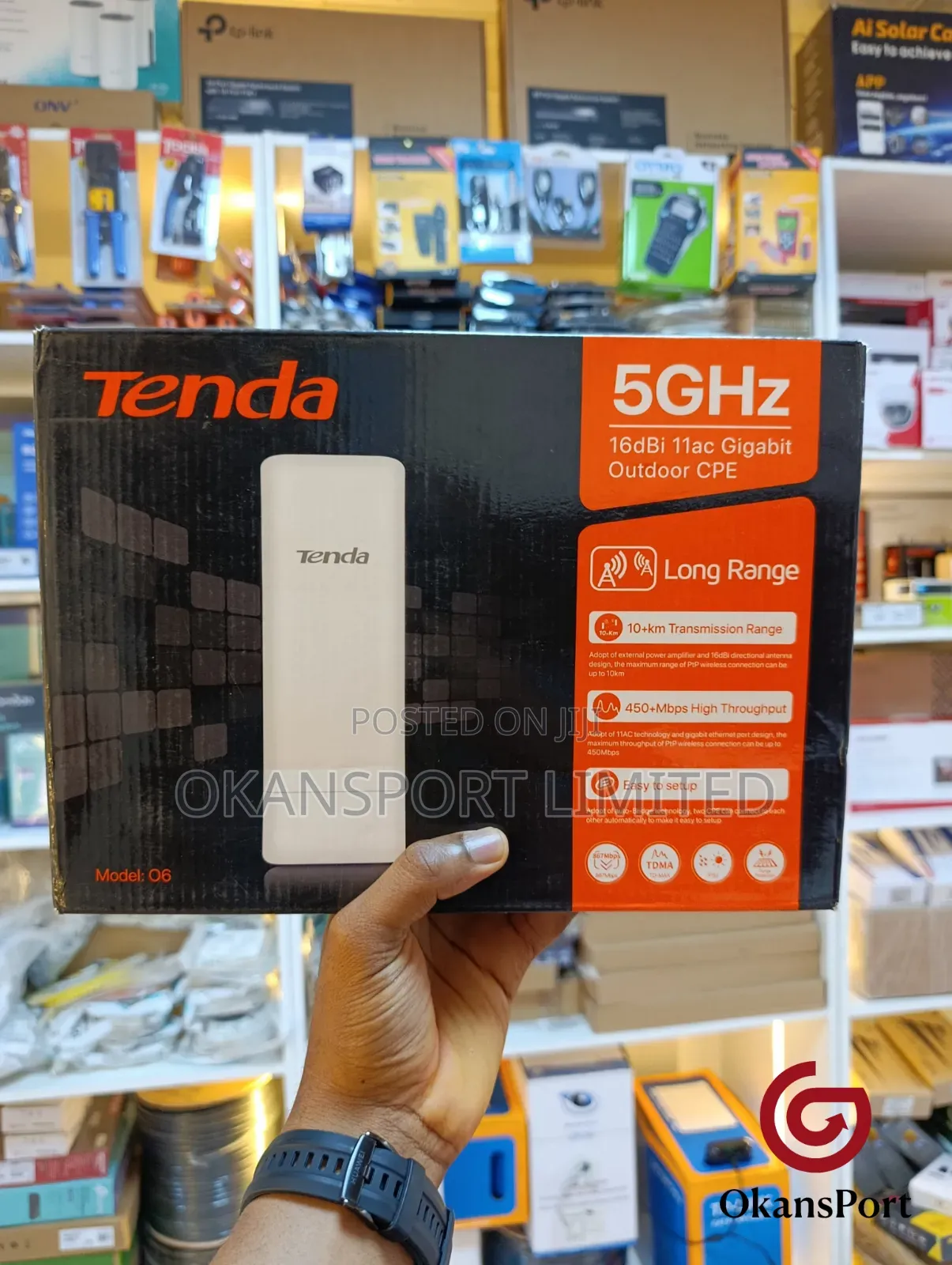 Tenda Access Point Oap1200 I24 I25 I6 O1 O3 O6 Cpe Wifi Ap A9 A23 Mesh