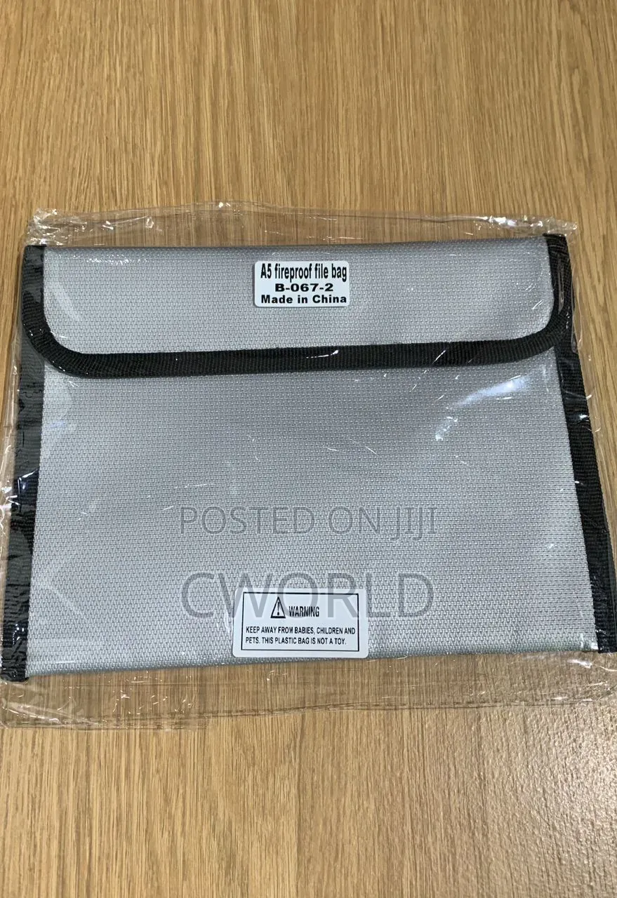 A5 Fireproof File Bag
