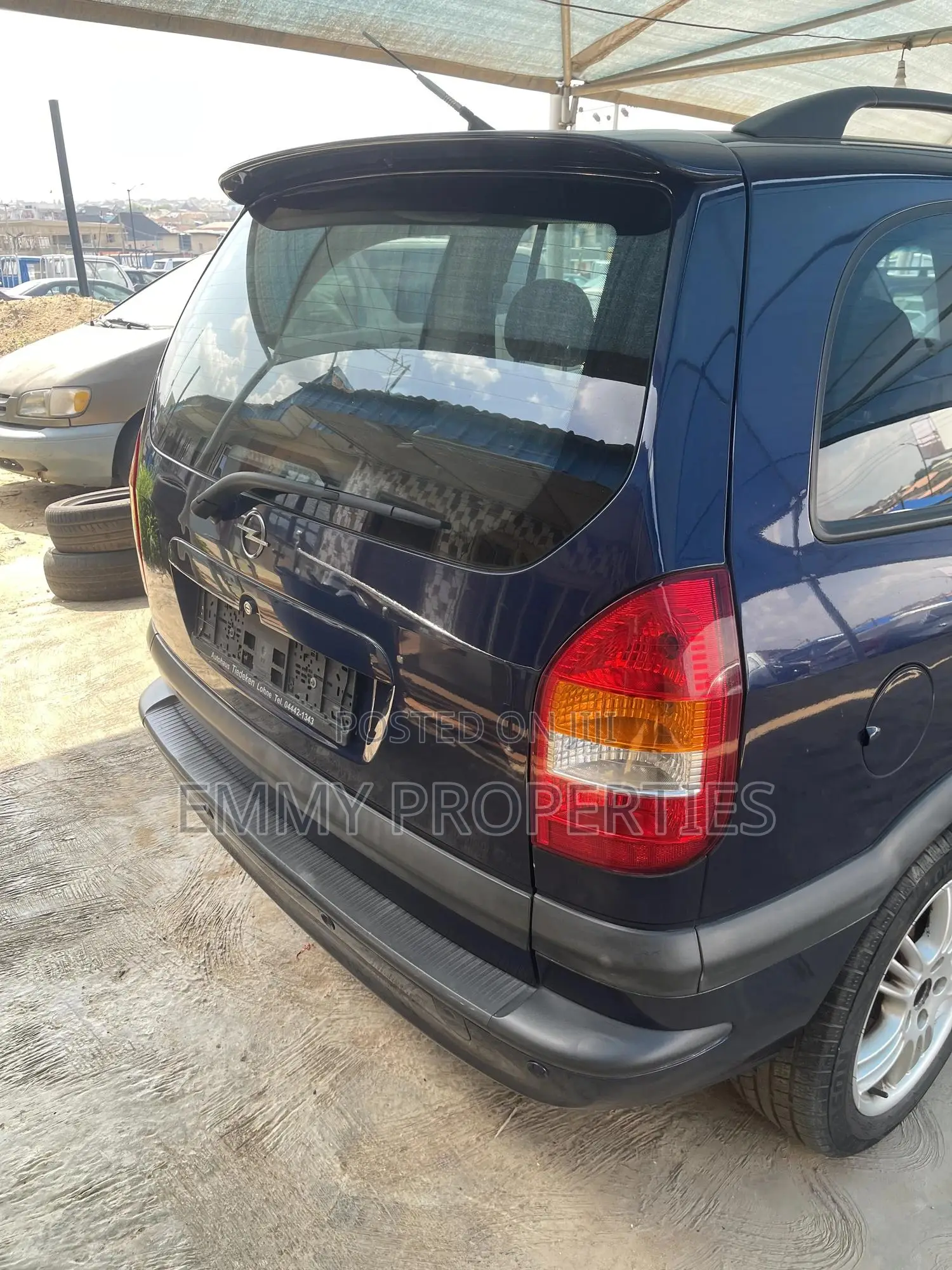 Opel Zafira 2005 Blue