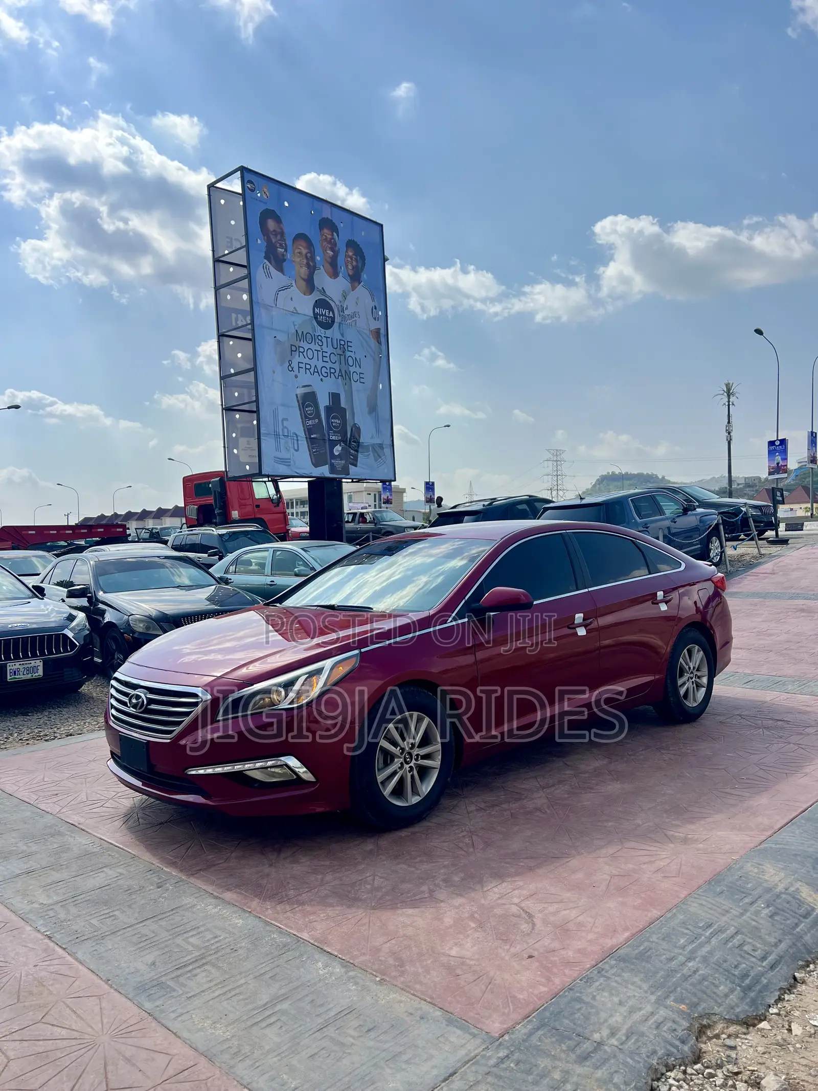 Hyundai Sonata 2015 Red