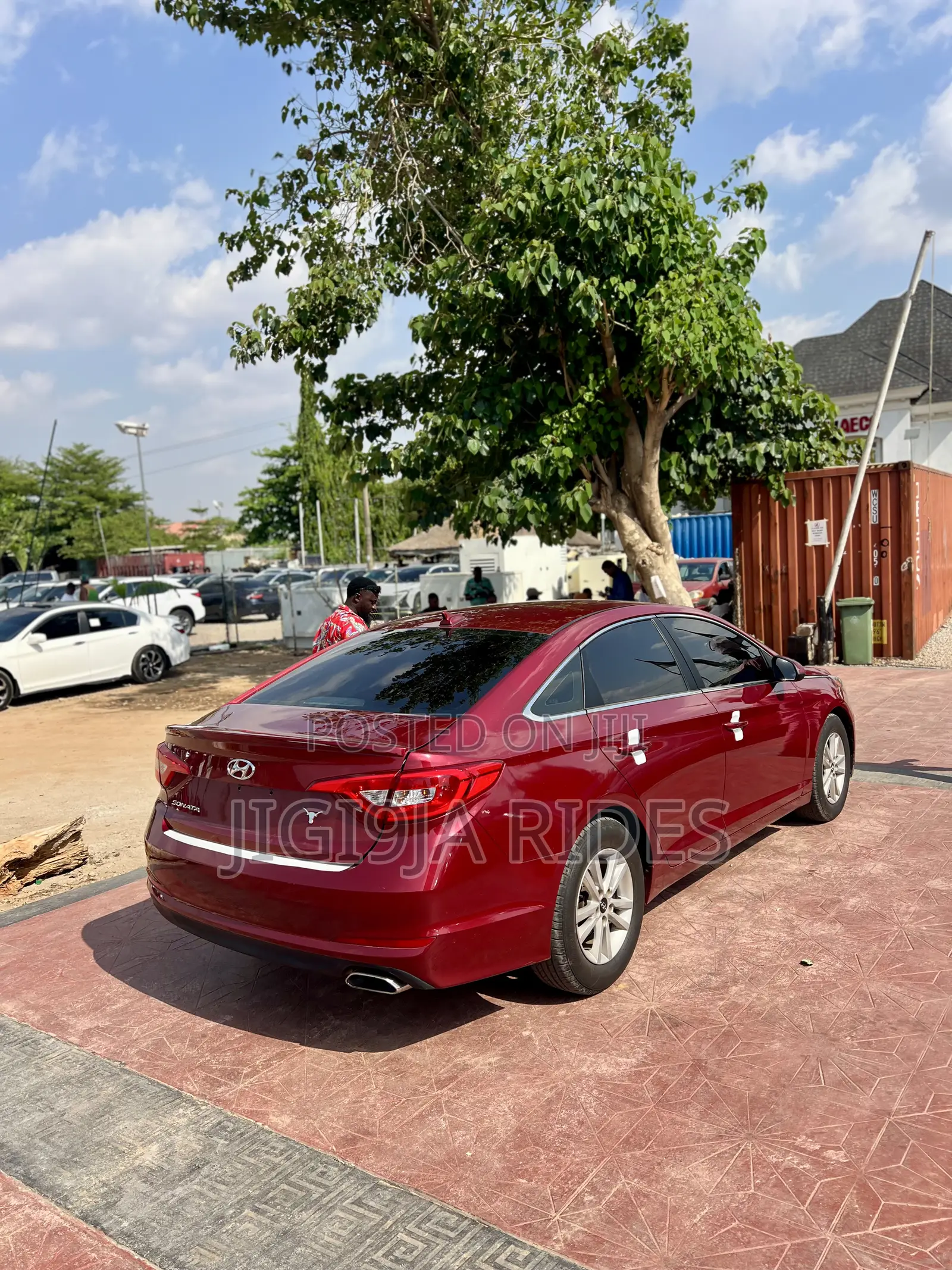Hyundai Sonata 2015 Red