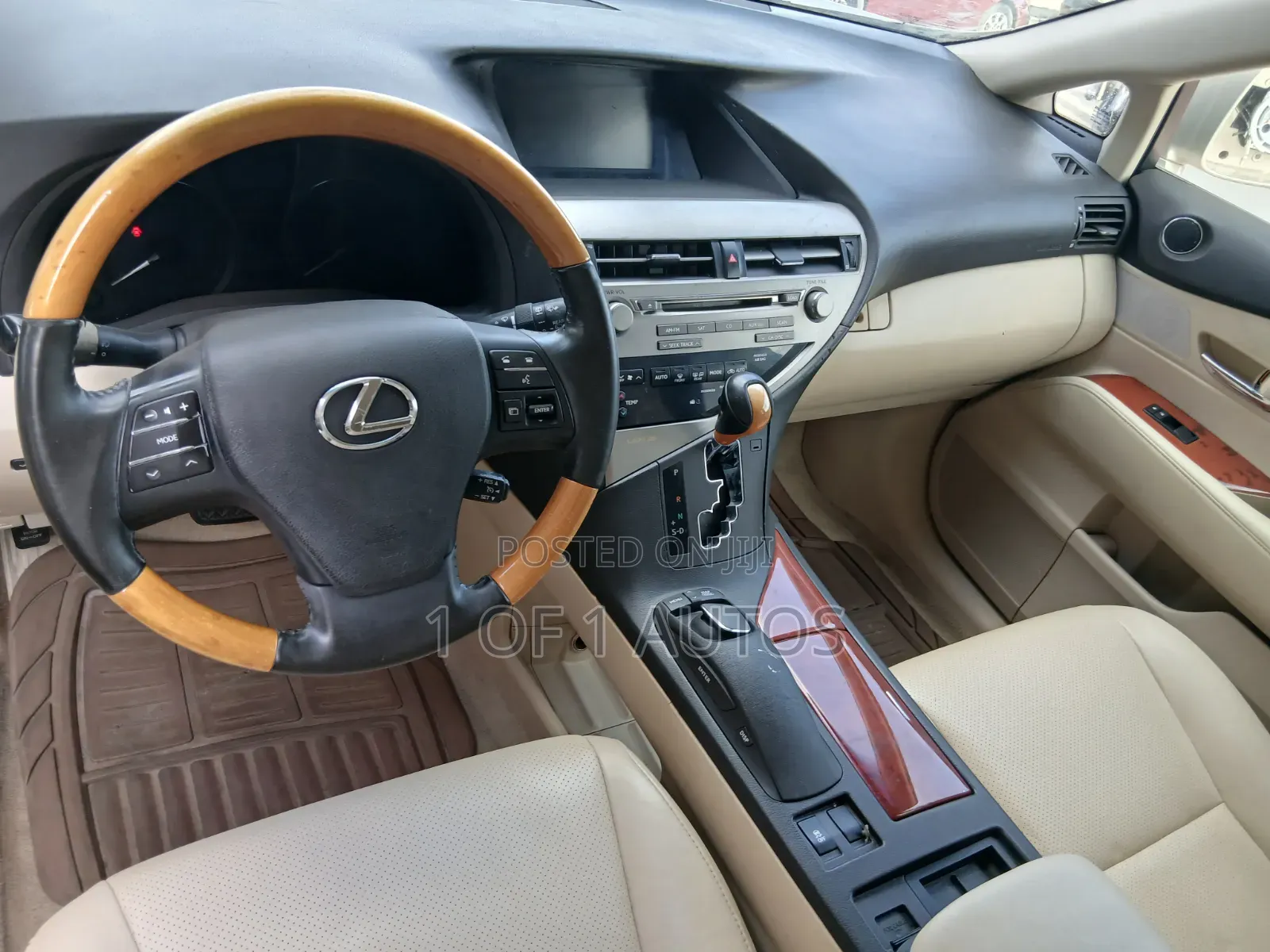 Lexus RX 350 AWD 2012 Gold