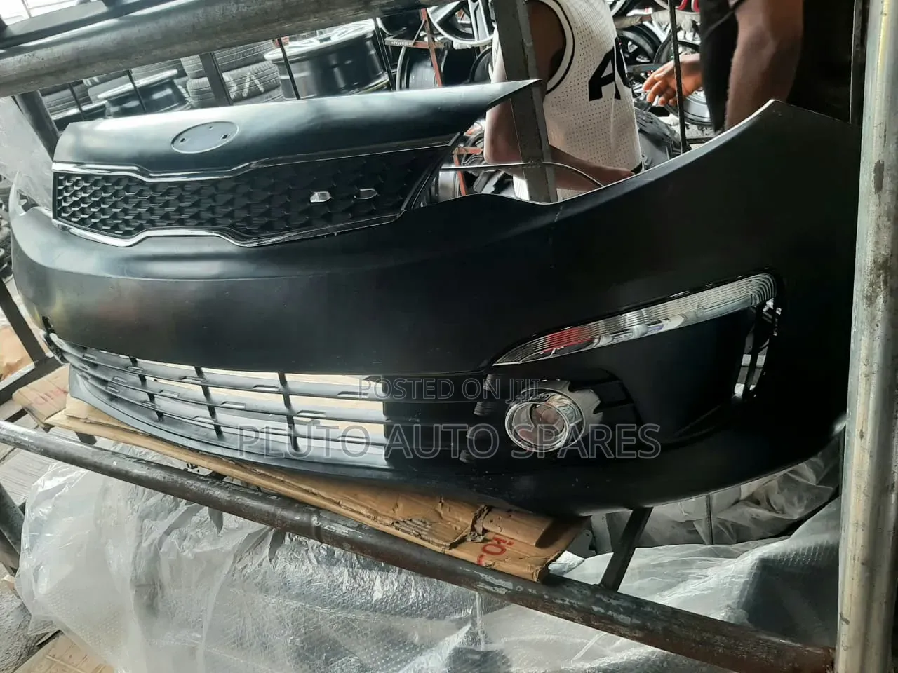Complete Front Bumper Kia Rio 2012