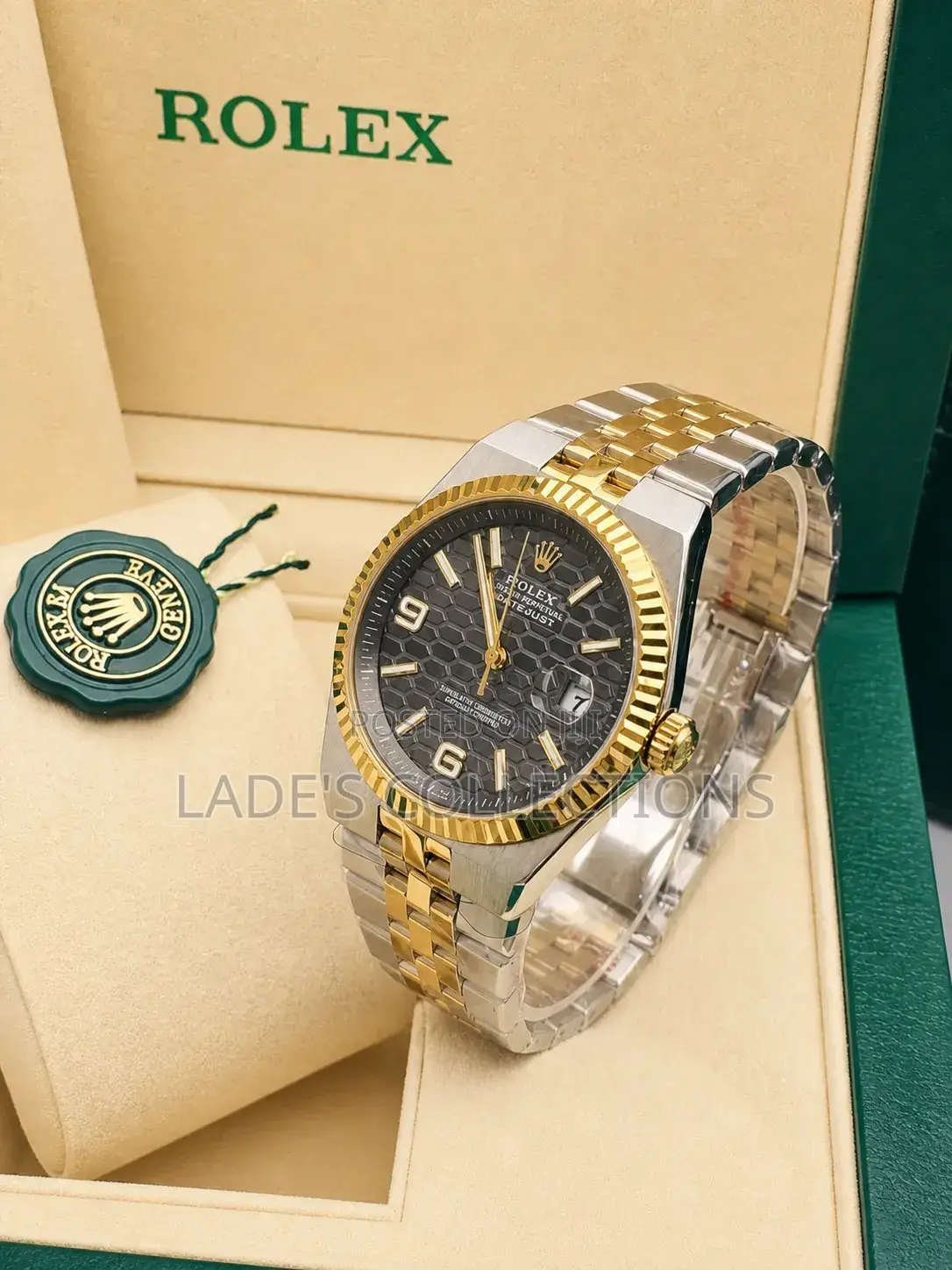 Premium Quality Rolex ( Land- Dweller) Wrist Watch