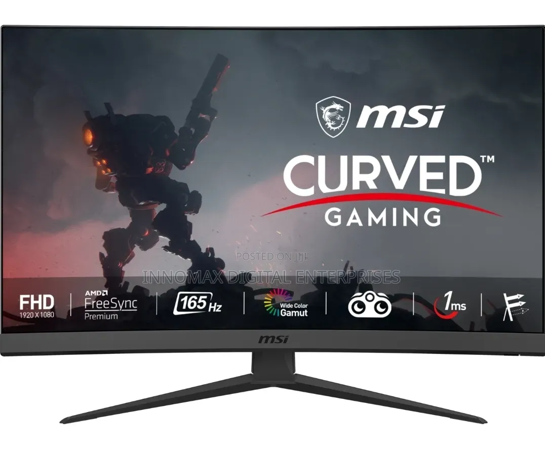 Msi Optix G27c7 27-Inch Curved 165hz 1ms FHD Gaming Monitor