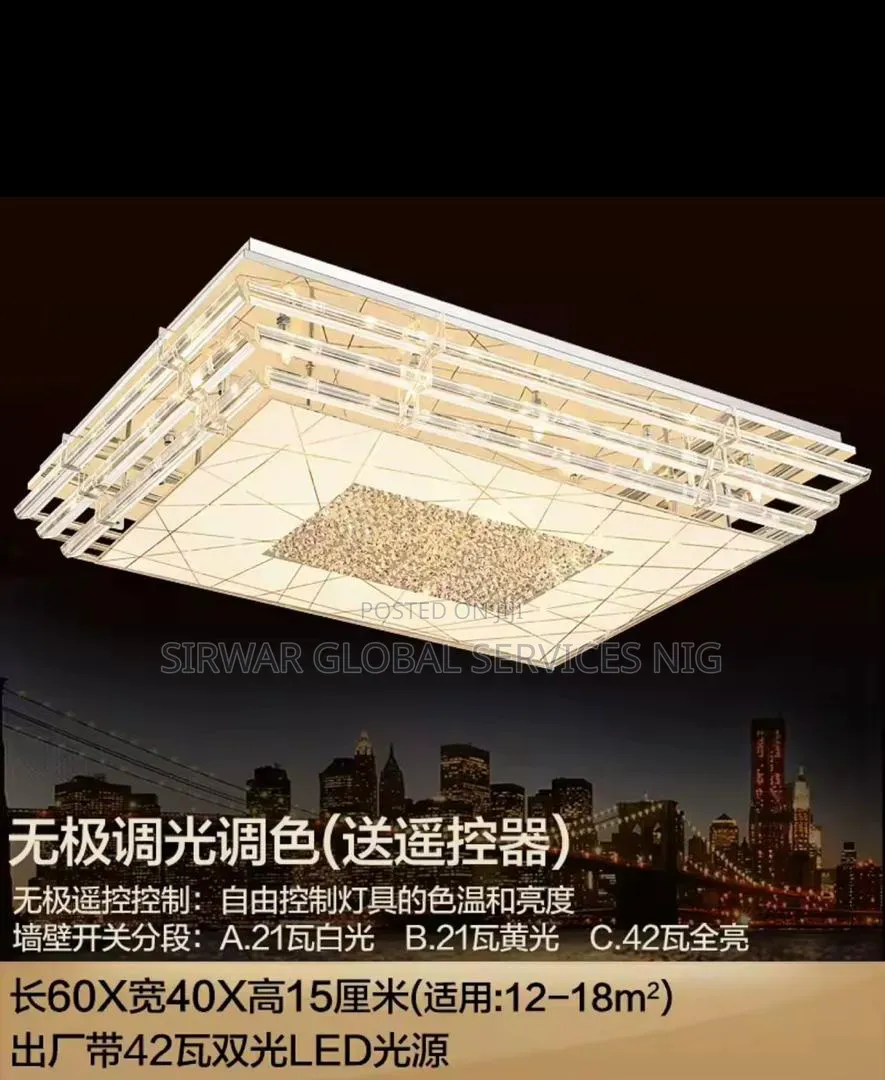 Crystal Flush Chandelier 50/40