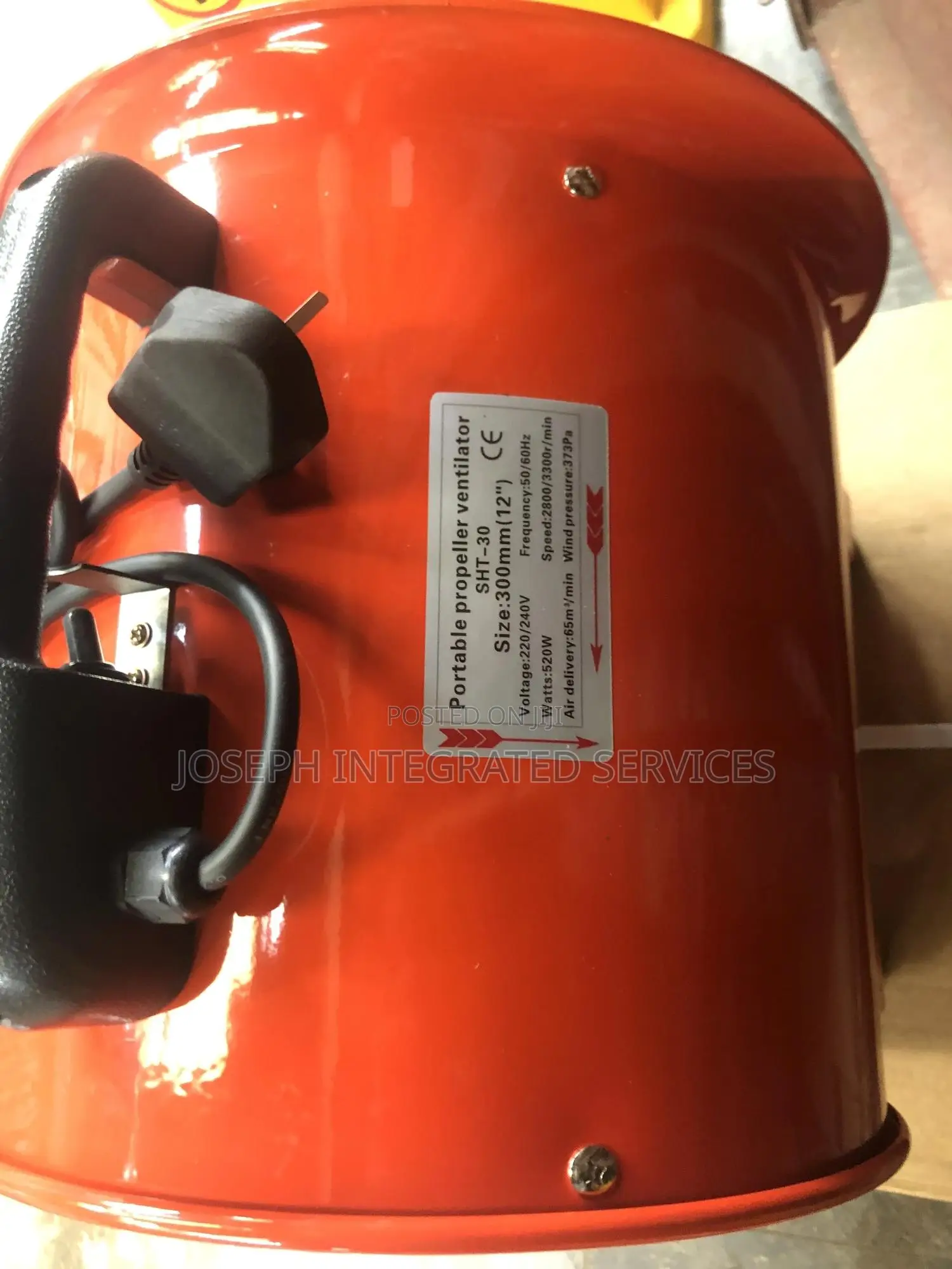 Industrial Portable Ventilation Fan or Blower