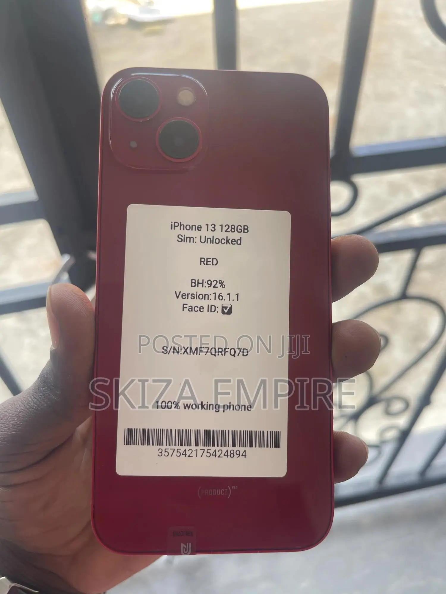 New Apple iPhone 13 128 GB Red
