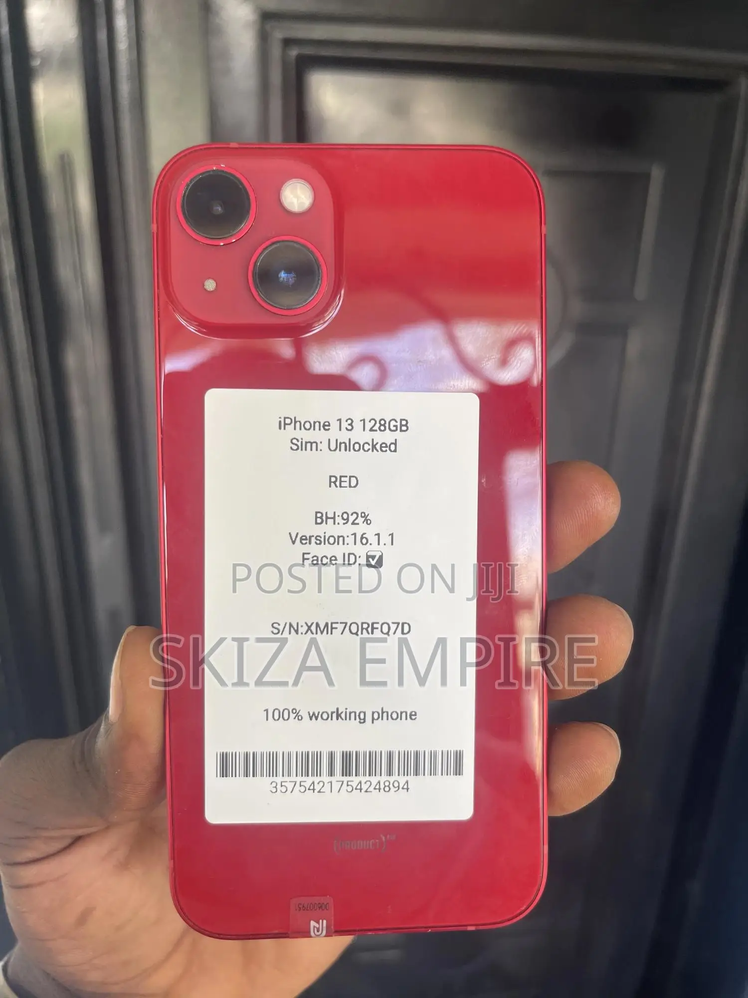 New Apple iPhone 13 128 GB Red