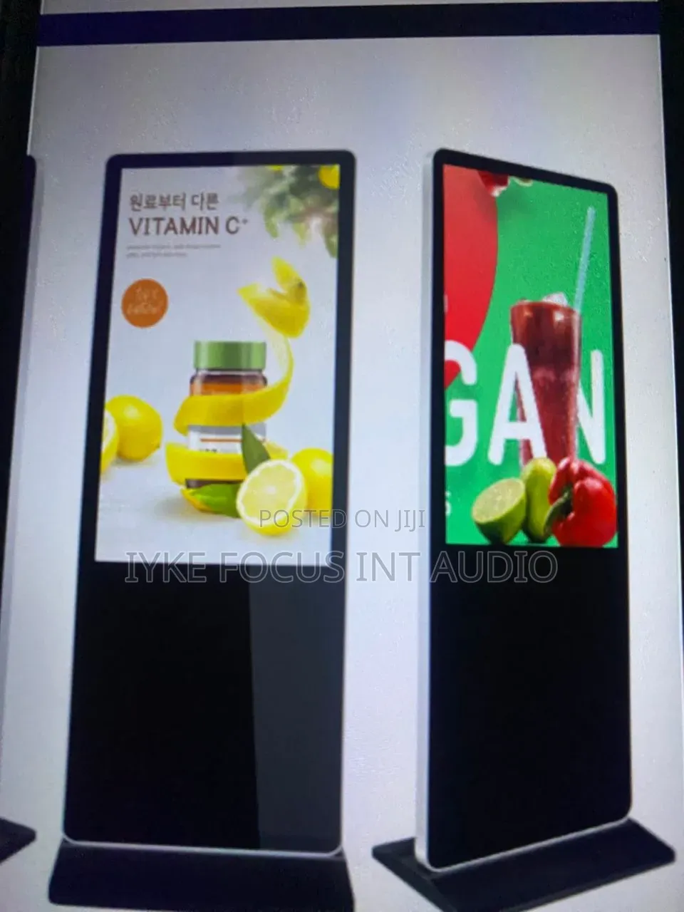 65/55 Inches Floor/Wall Advertising Display Panel