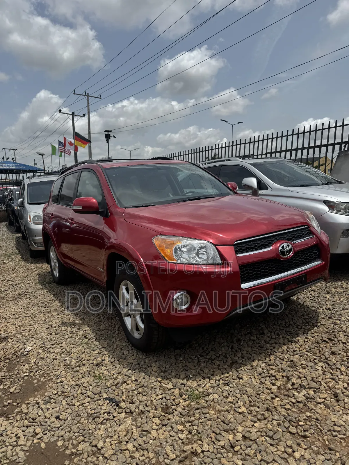 Toyota RAV4 Limited 4x4 2009 Red