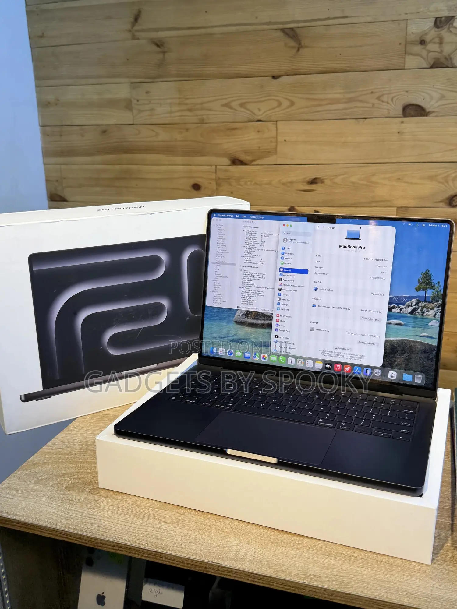 Laptop Apple MacBook Pro 2024 M4 16GB Apple M4 SSD 512GB