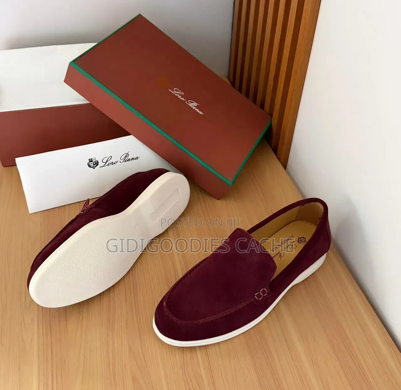Loro Piana Suede Men's Summer Walk Loafers