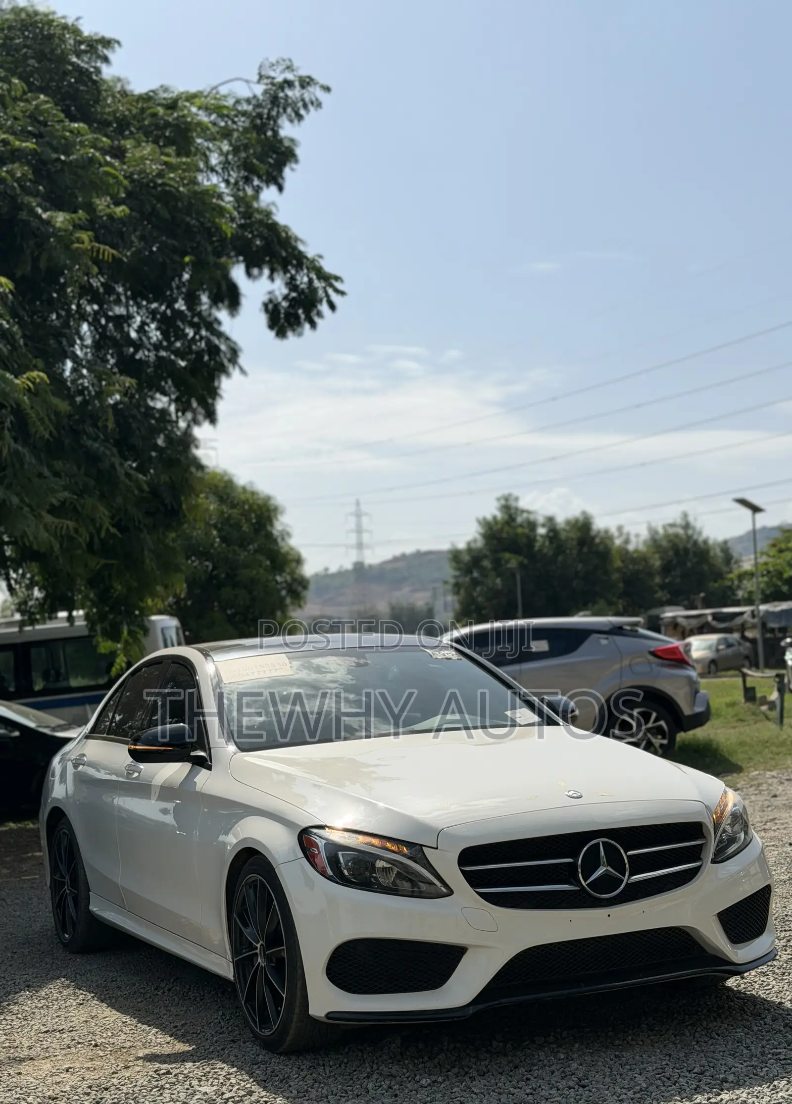Mercedes-Benz C300 Sport Sedan RWD (2.0L 4cyl 7A) 2017 White