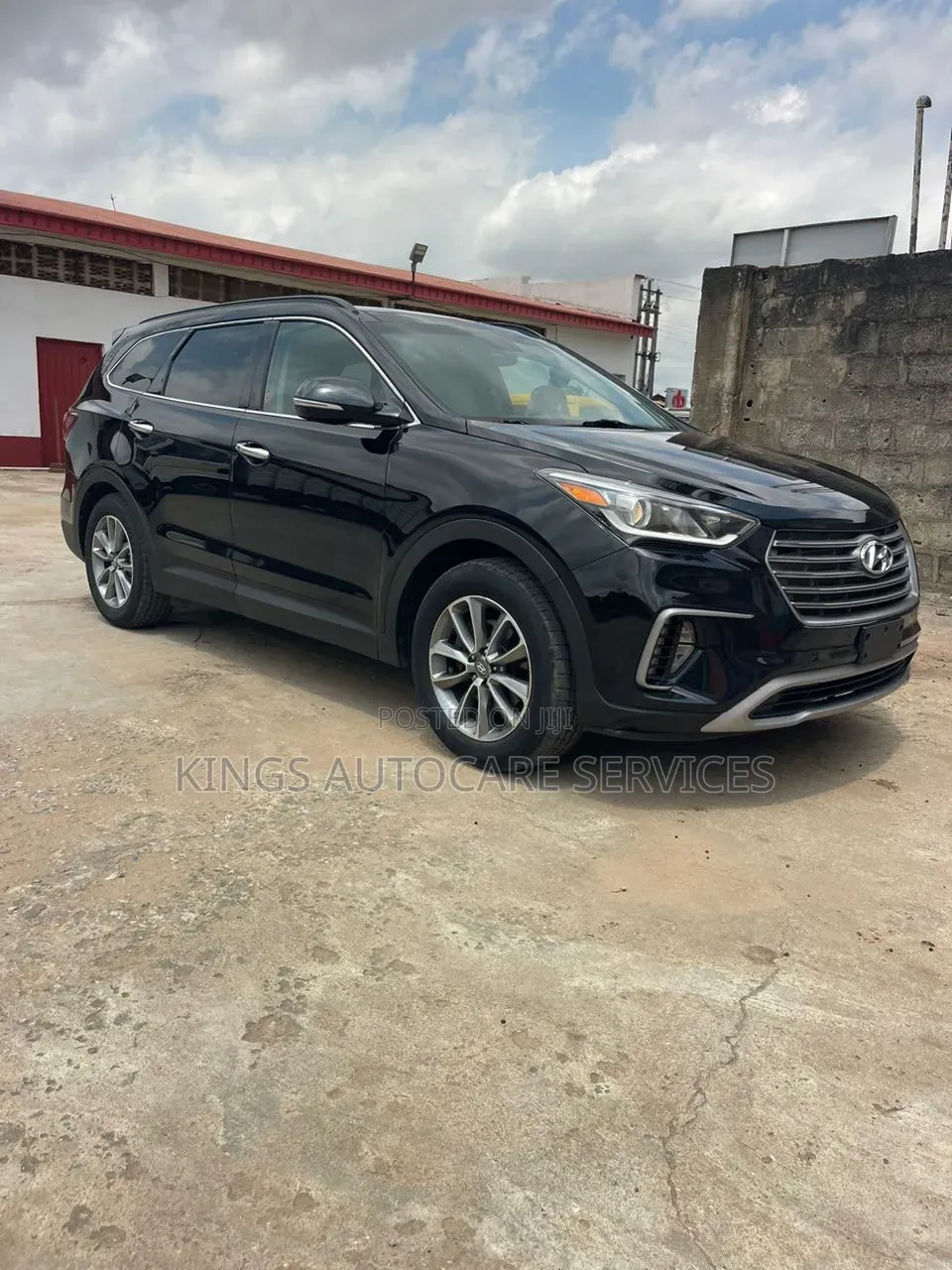 Hyundai Santa Fe Limited Ultimate AWD 2017 Black