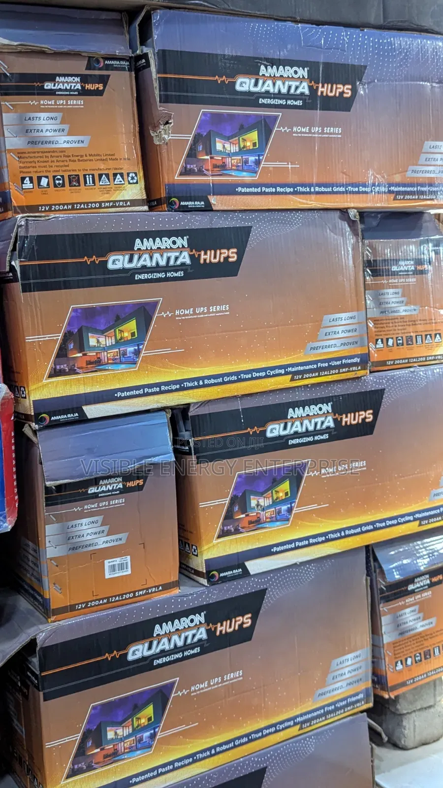 Amaron Quanta 12v 200ah SMF-Vrla Battery