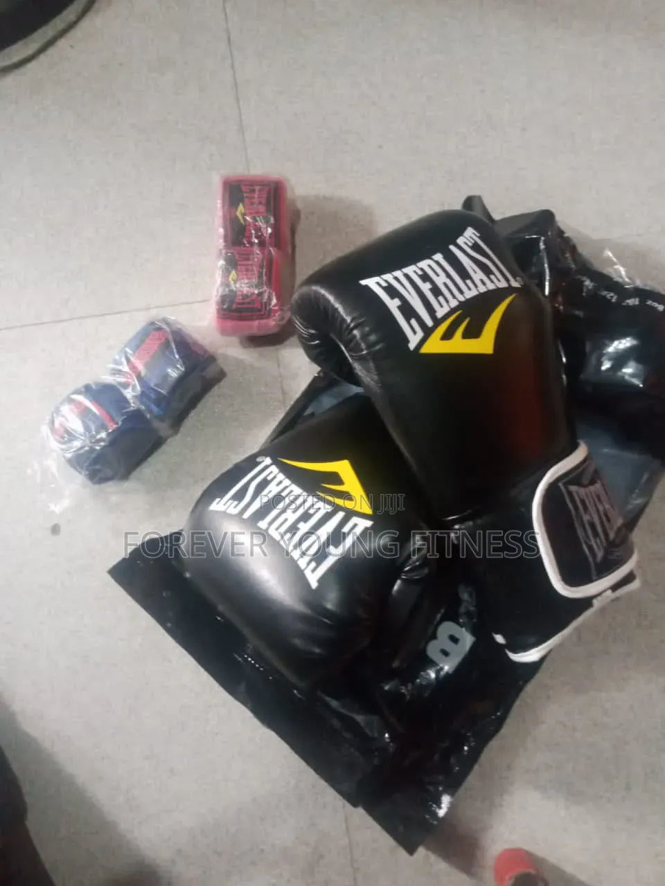 Boxing Gloves and Wrap