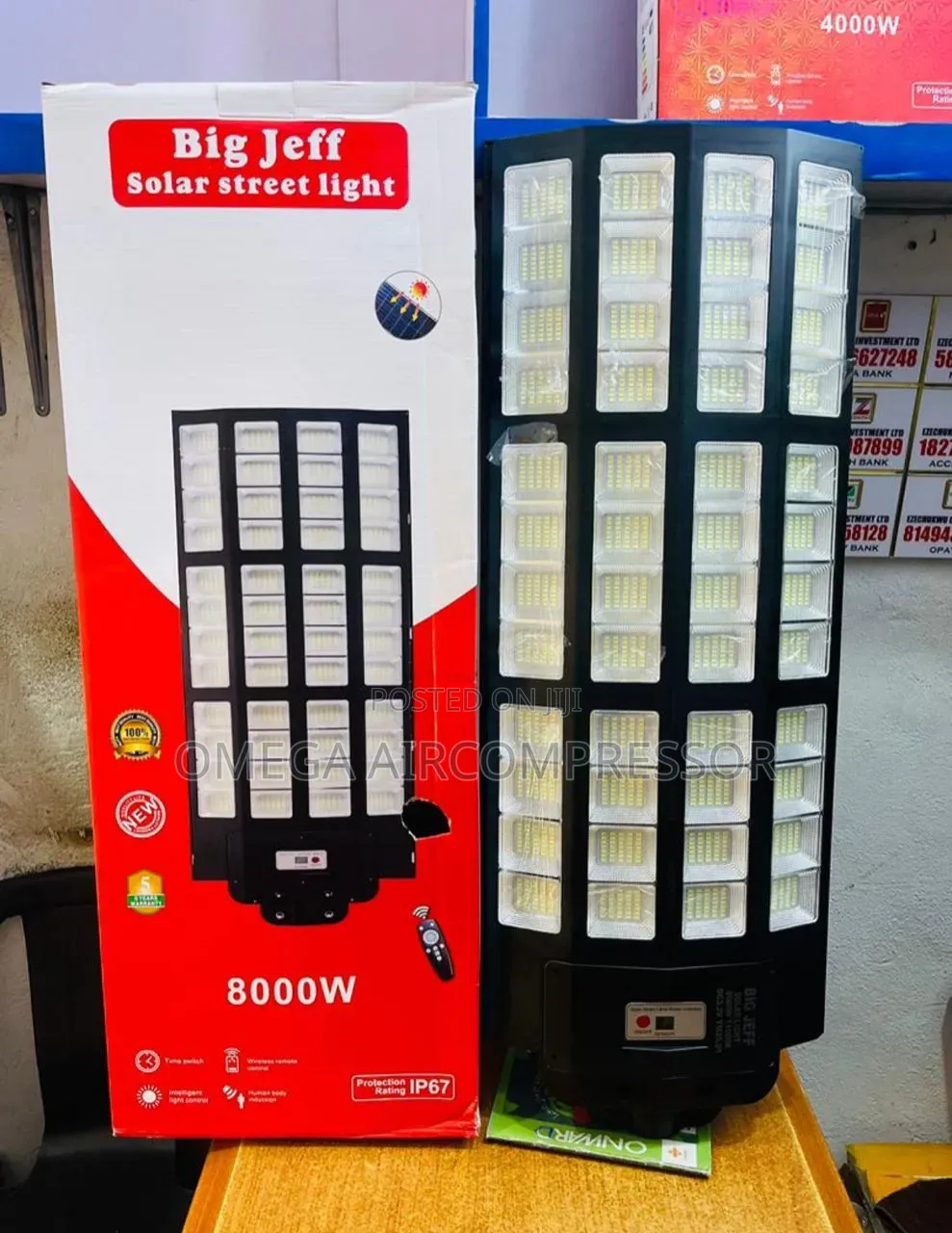 Solar Street Light, 8000w