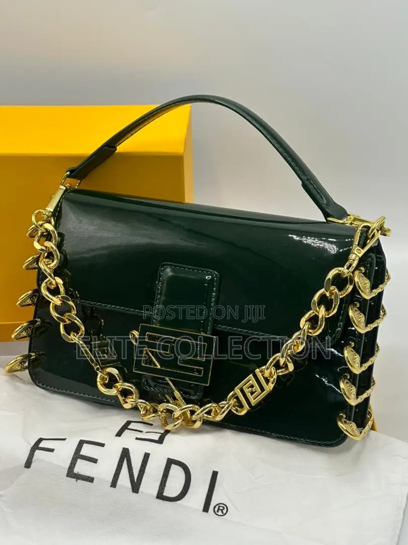 Luxury Fendi Bag Glossy Available as Displayed
