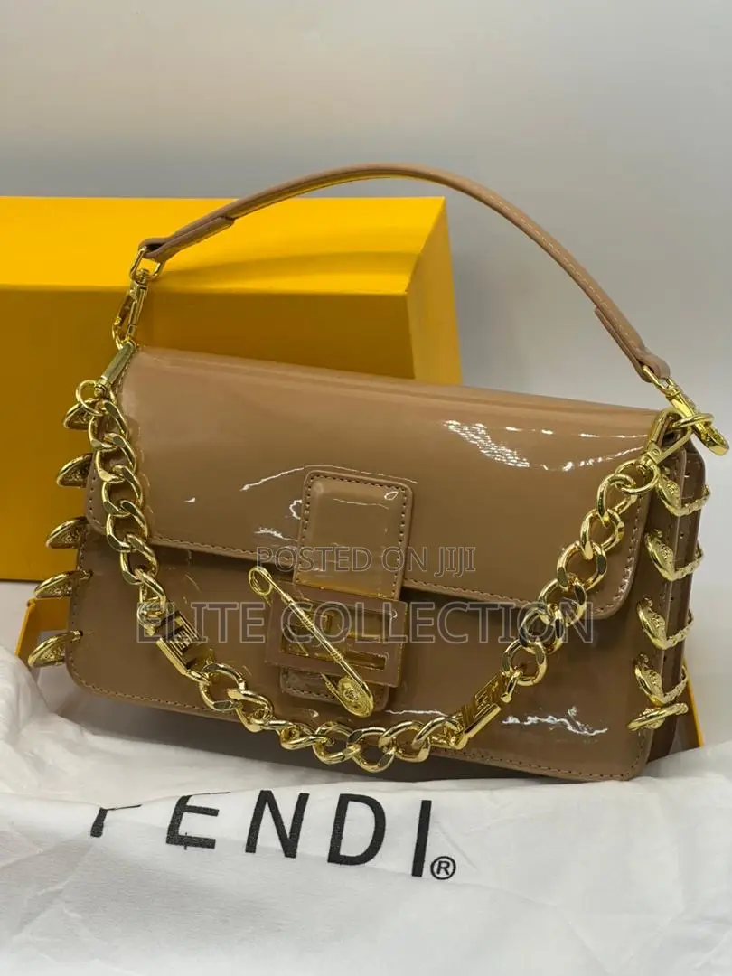Luxury Fendi Bag Glossy Available as Displayed