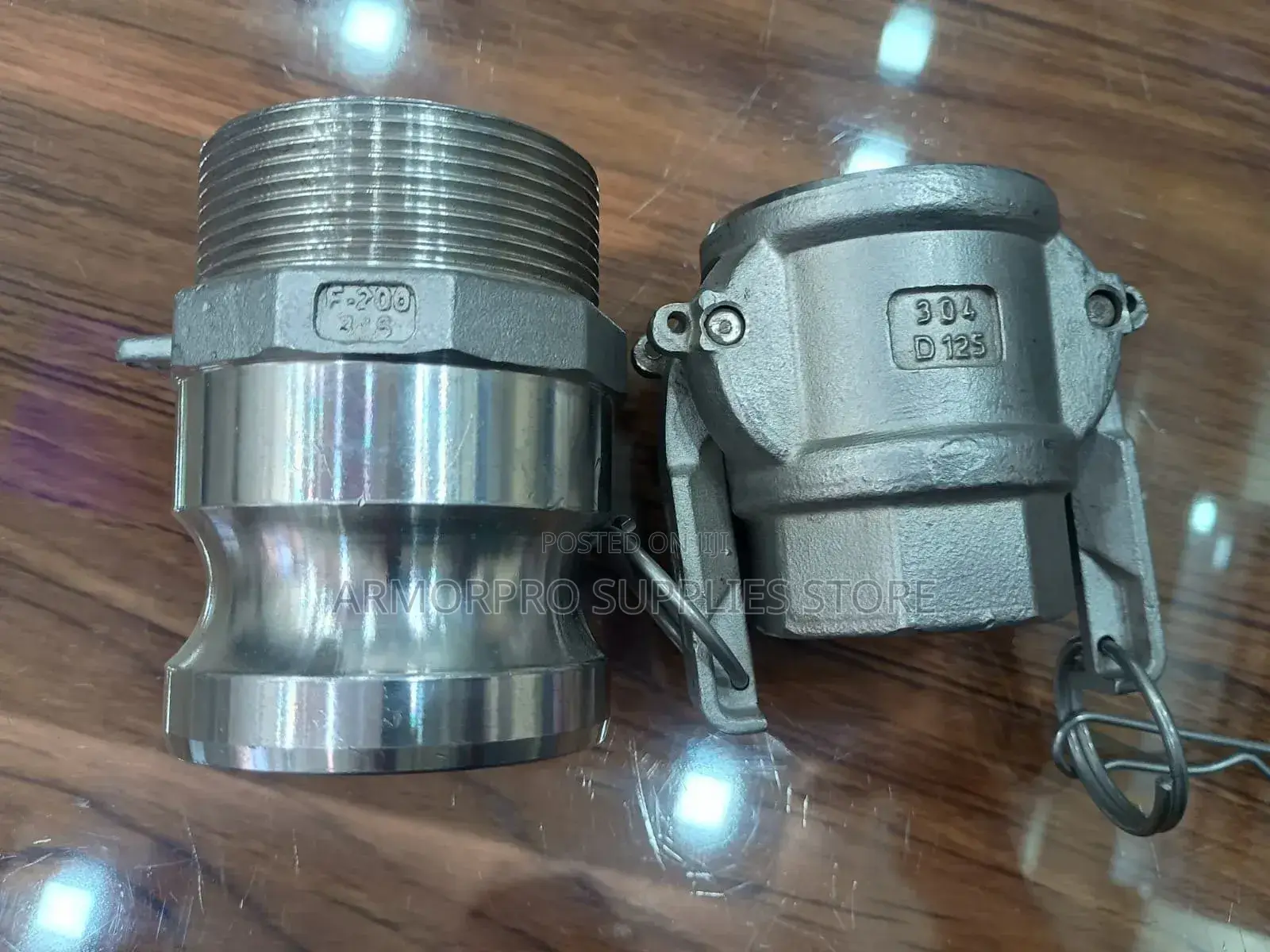 2-Inch Aluminum Type B Camlock Coupler,