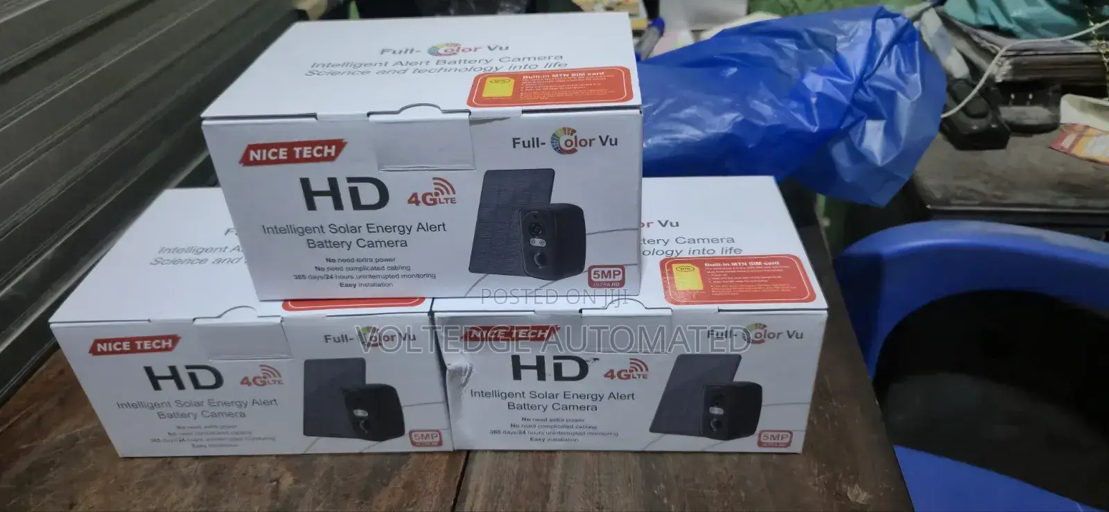 Ubox Indoor Solar Camera