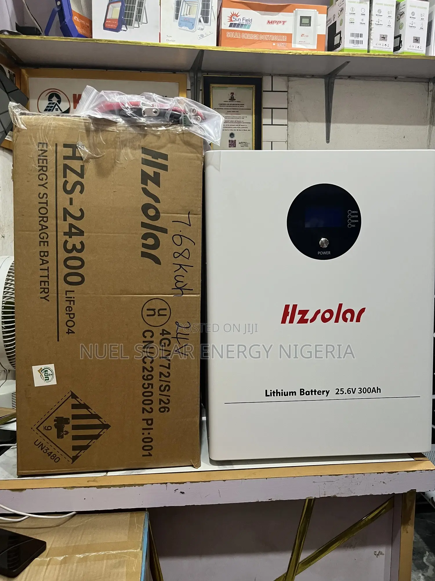 7.5kwh Hzsolar Lithium Battery