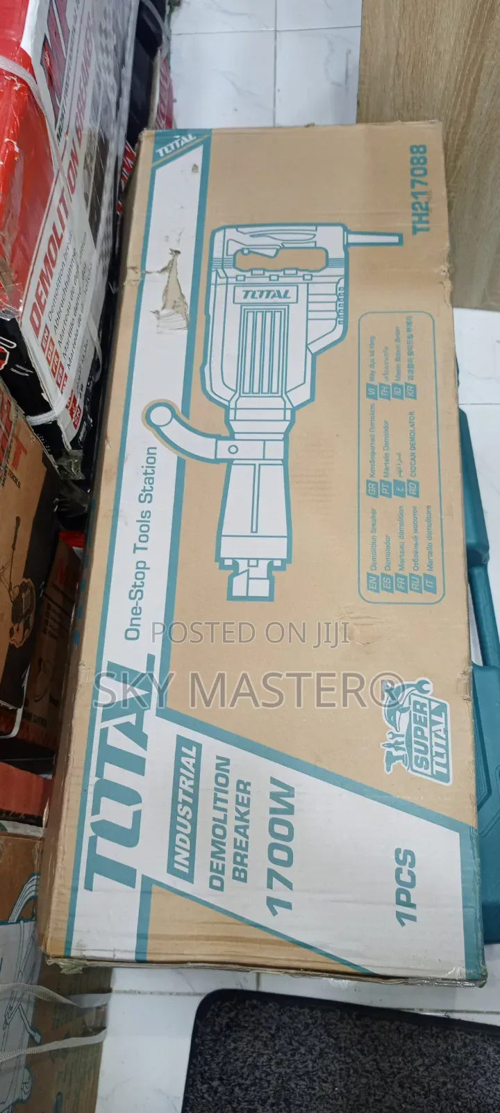 1700w Total Jack Hammer