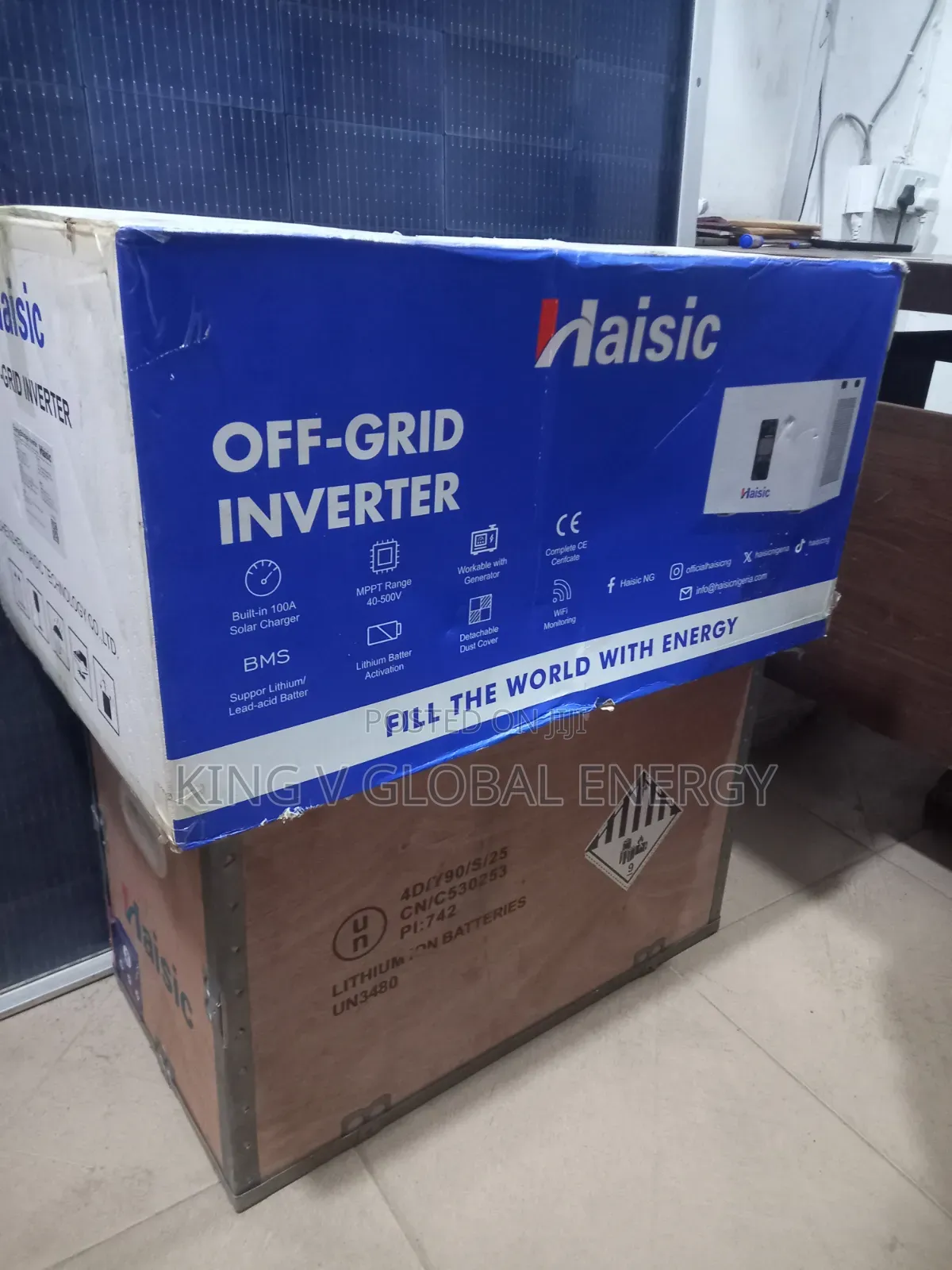 Hasic 8038.4wh/25.6v 4.2kw/25.6v All in One System