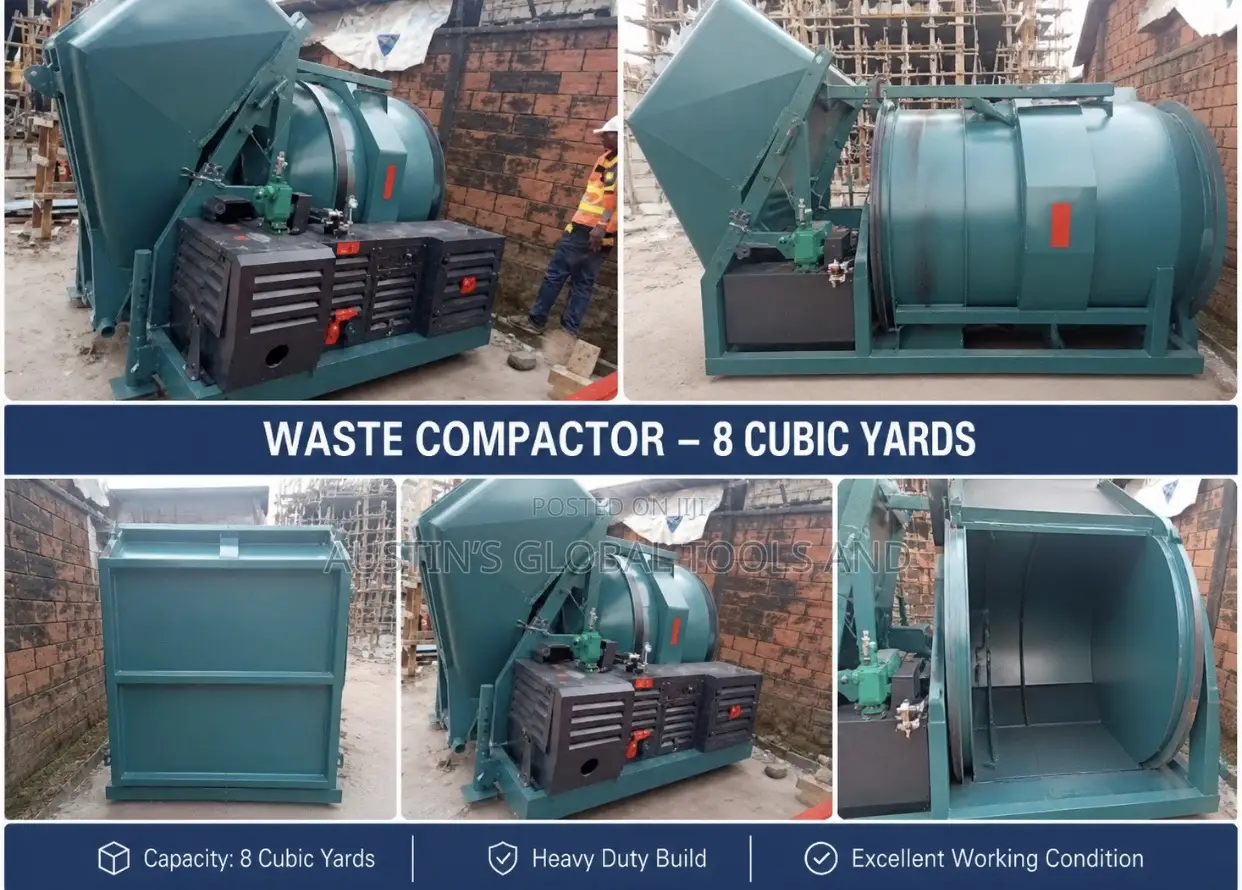 Heavy-Duty Stationary Self-Loading Concrete Mixer 560l