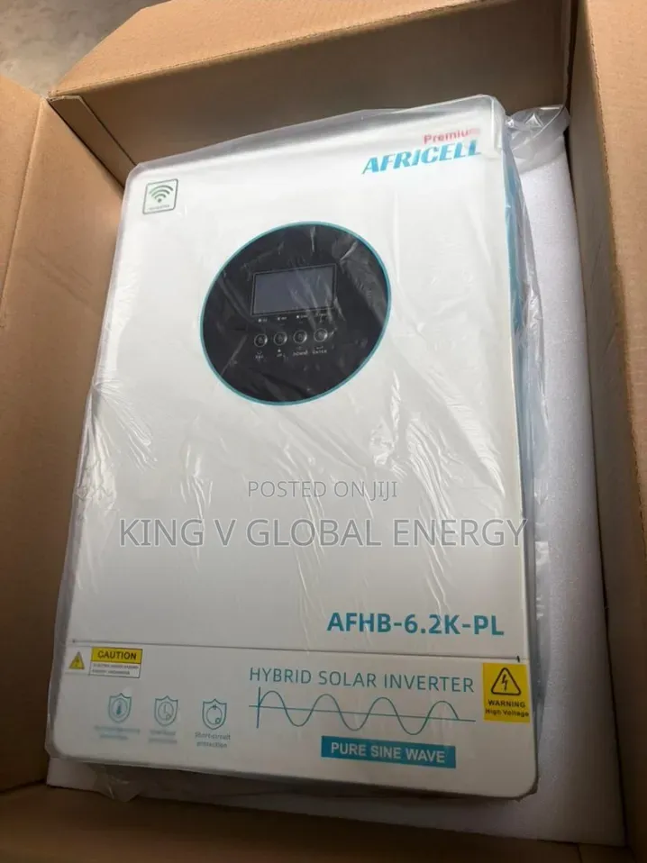 Premuim Africell 6.2kva/48v Hybrid Solar Inverter