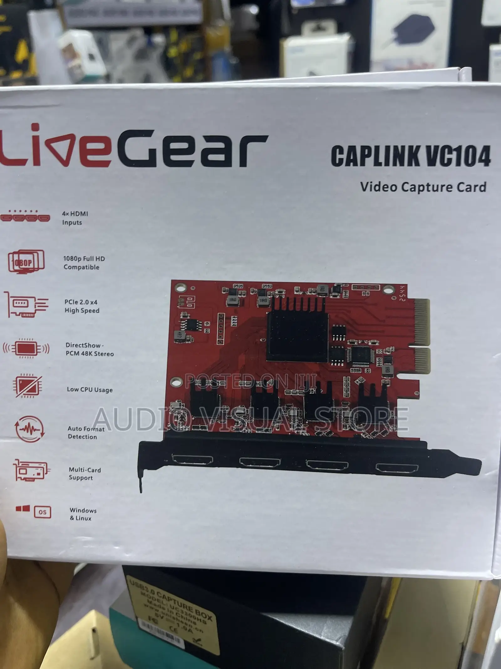 Livegear Caplink Vc104