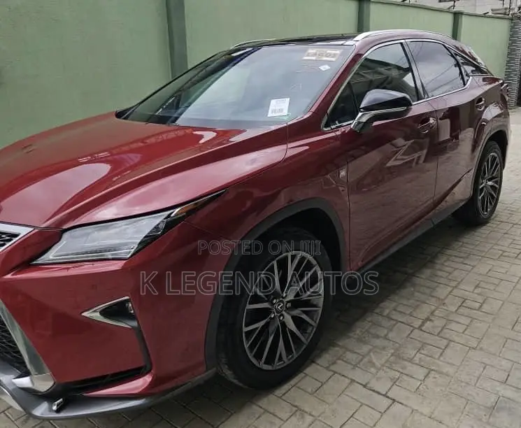 Lexus RX 350 F Sport AWD 2016 Red