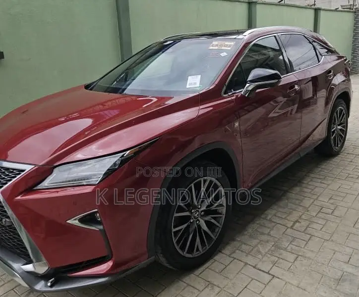 Lexus RX 350 F Sport AWD 2016 Red