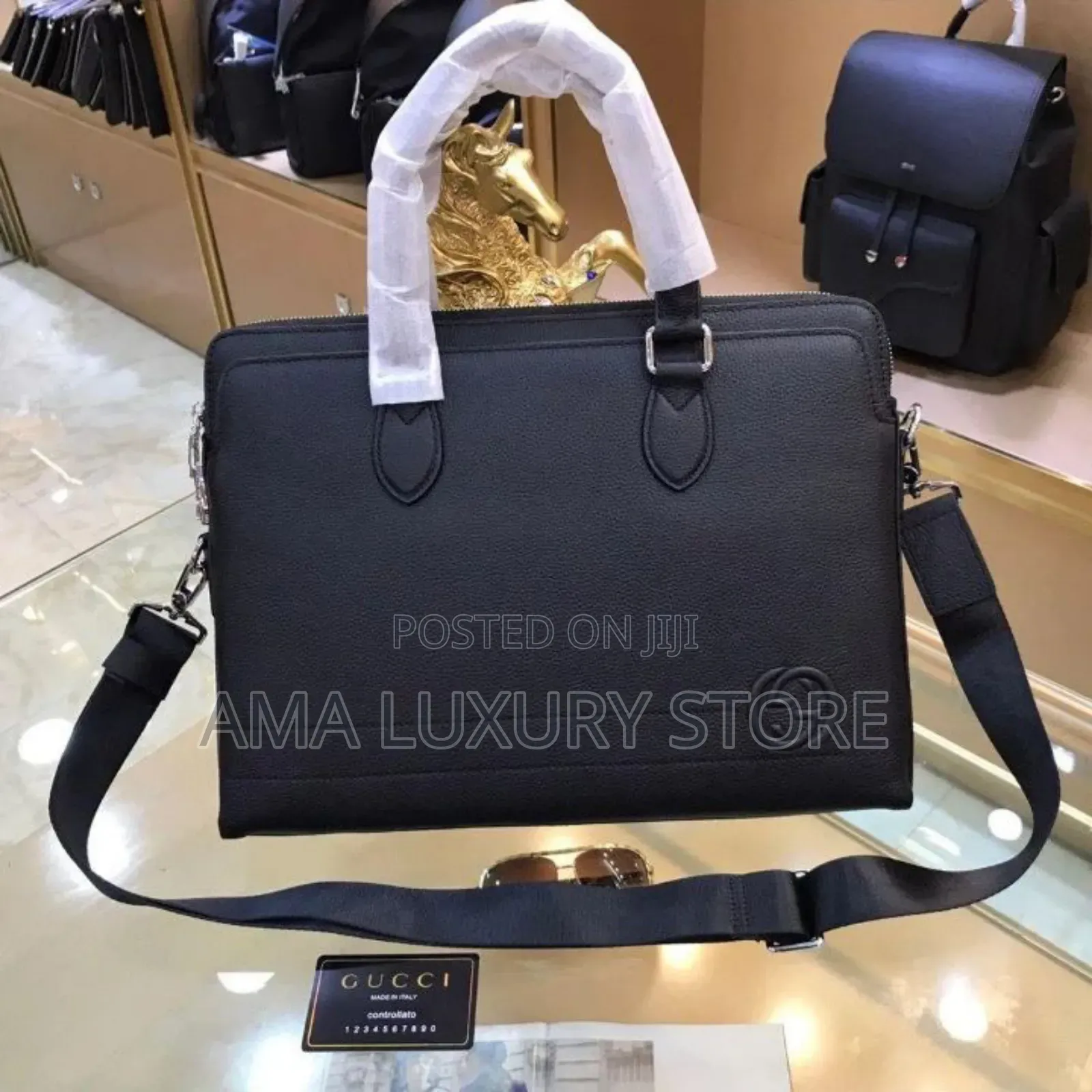 Louis Vuitton/Gucci Genuine Leather Luxury Laptop/Office Bags
